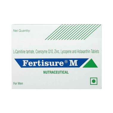 Fertisure M Nutraceutical Tablet for Men