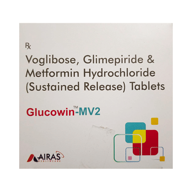 <span style='color:#626A7A'>Glucowin-MV 2 Tablet SR</span>