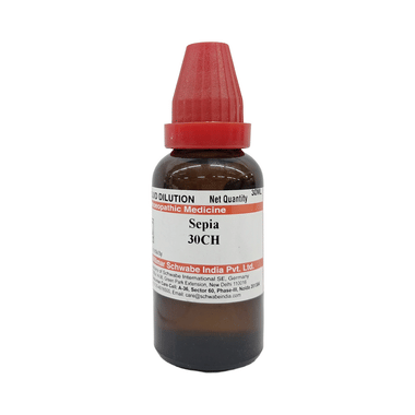 Dr Willmar Schwabe India Sepia Dilution 30 CH