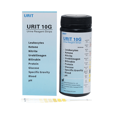 URIT 10G Urine Reagent Strips