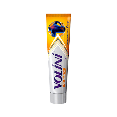 Volini Pain Relief Gel For Sprain, Muscle, Joint, Neck & Low Back Pain | Bone, Joint & Muscle Care
