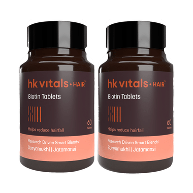 HK Vitals Biotin Tablet for Hair, Skin & Nails