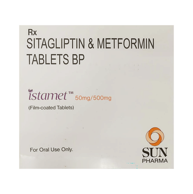 Istamet 50mg/500mg Tablet
