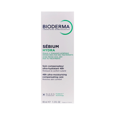 Bioderma Sebium Hydra Moisturiser | For Acne Prone & Ultra-Dry Skin