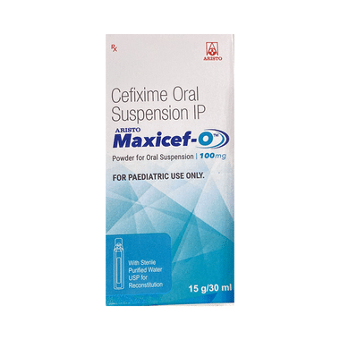 Maxicef-O 100mg Oral Suspension