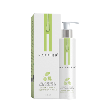 Happier Multigreens Face  Cleanser