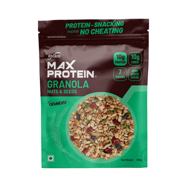RiteBite Max Protein Granola Crunchy Nuts & Seeds