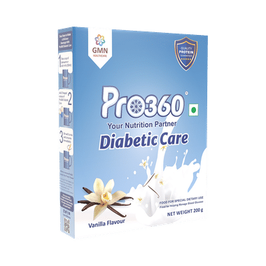 Pro360 Diabetic Care Protein | Flavour Powder Vanilla