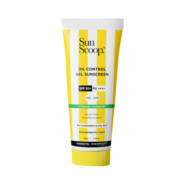 Sun Scoop Oil Control Gel Sunscreen SPF 50 PA++++