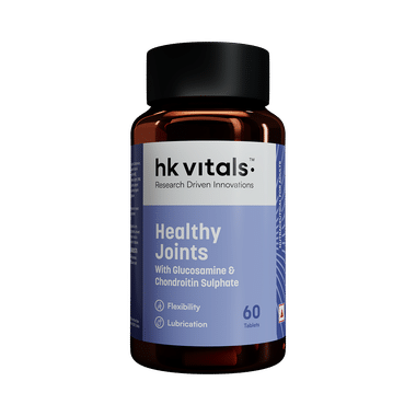 HK Vitals Healthy Joints | With Glucosamine, Chondroitin, Calcium & Vitamin D3 | Tablet