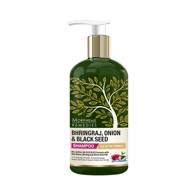 Morpheme Remedies Bhringraj, Onion & Black Seed Shampoo