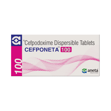 Cefponeta 100 Tablet DT