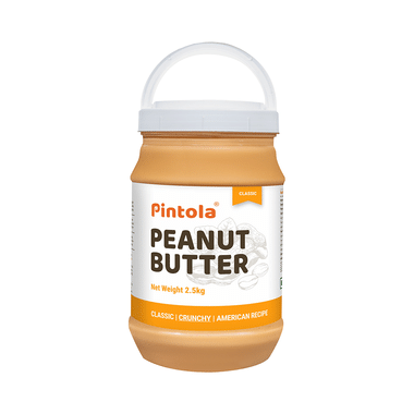 Pintola Classic Peanut Butter American Recipe Crunchy