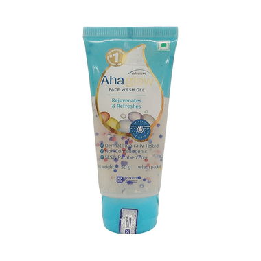 Ahaglow Advanced Skin Rejuvenating Face Wash | Effective Pore Cleanser | SLS & Paraben-Free Face Care Product