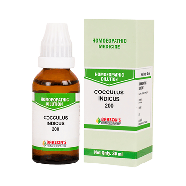 Bakson's Homoeopathy Cocculus Indica Dilution 200 CH