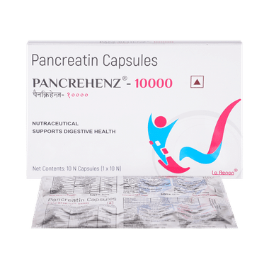 Pancrehenz 10000 Capsule