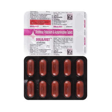Dolojust 50mg/325mg Tablet