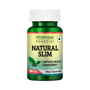 Morpheme Natural Slim (Garcinia) 500mg Extract Veg Capsules