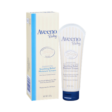 Aveeno Baby Soothing Relief Moisture Cream With Natural Colloidal Oatmeal