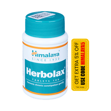 Himalaya Herbolax Tablet | Eases Constipation