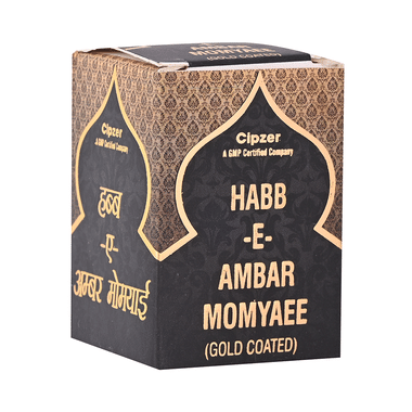 Cipzer Habb-E-Ambar Momyaee (Gold Coated) Pill