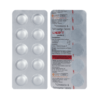 Lndip T 10mg/40mg Tablet