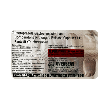 Pantadif-D Capsule PR