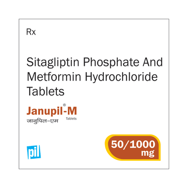 Janupil-M 50/1000mg Tablet