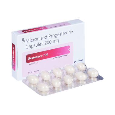 गेस्टोसर्व 200mg टैबलेट