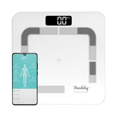 Vandelay VBM75 Smart Weight Scale White