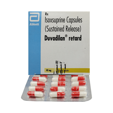 Duvadilan Retard 40mg Capsule SR