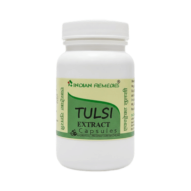 Indian Remedies Extract Of Tulsi Capsule