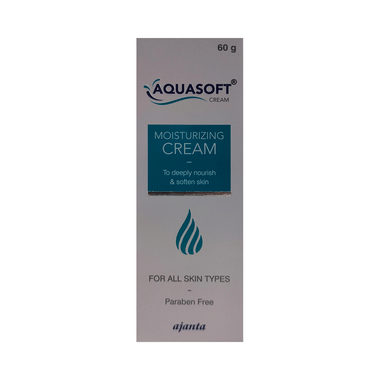 Aquasoft Moisturising Cream | Nourishes & Softens The Skin | For All Skin Types | Paraben-Free