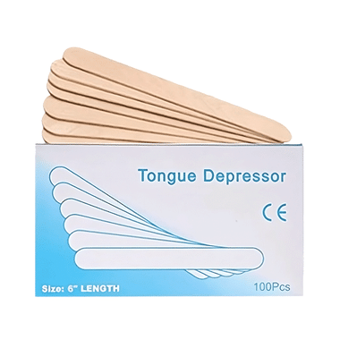 Bos Medicare Surgical Sterile Standard Wooden Tongue Depressor