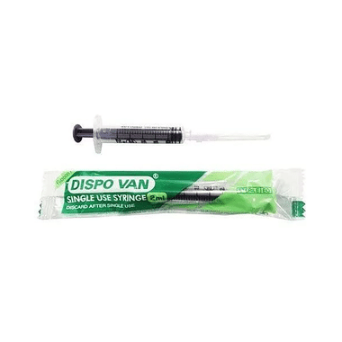 Dispovan Single Use Syringe 2ml