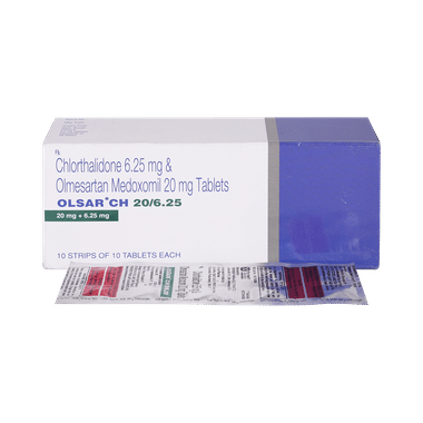 Olsar CH 20mg/6.25mg Tablet