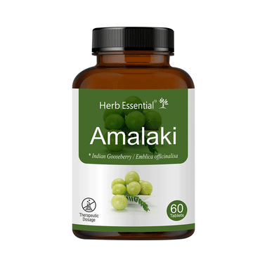 Herb Essential Amalaki (Indian Gooseberry) 500mg Tablet