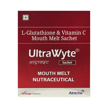 UltraWyte Mouth Melt Sachet Orange