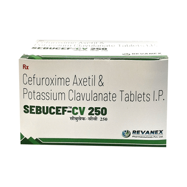 Sebucef-CV 250 Tablet