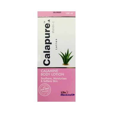 Calapure-A Lotion with Aloe Vera | Soothes, Moisturises & Softens Skin