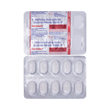 Infomet 500mg Tablet SR