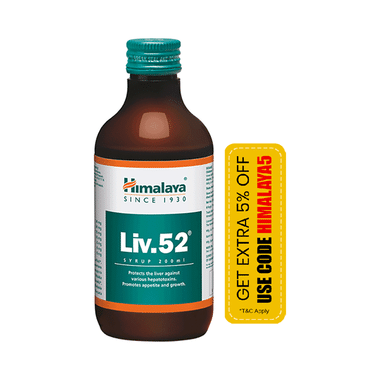 Himalaya Liv.52 Syrup | For Liver Protection, Appetite & Liver Care