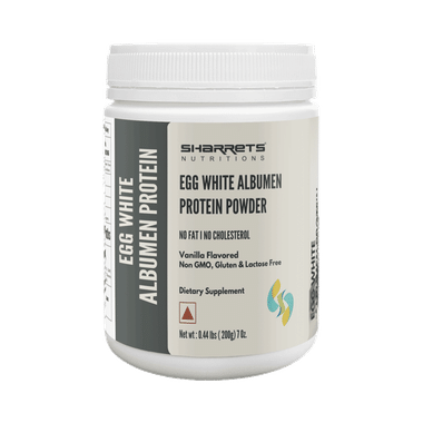 Sharrets Egg White Albumen Protein Vanilla Powder