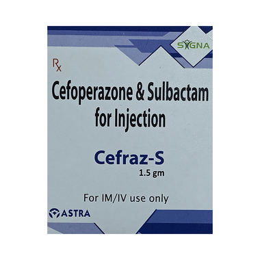 Cefraz-S 1.5gm Injection