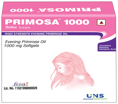 Primosa  1000 Evening Primrose Oil Softgel