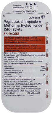 Glimy M V2 Tablet SR Glimy M V2 Tablet SR