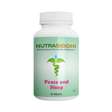 Nutrasiddhi Peace & Sleep Tablet