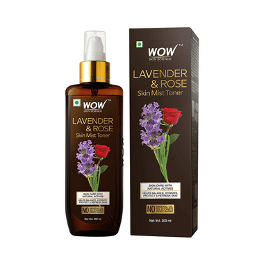 WOW Skin Science Lavender & Rose Skin Mist Toner