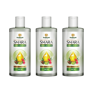 Dwibhashi Smara Herbal Shampoo (100ml Each)