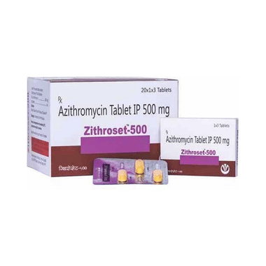 Zithroset 500 Tablet